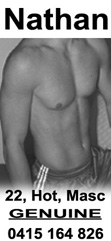 Nathan Waters: Gay Escort in All Areas, Australia